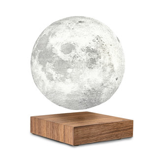 Gingko Smart Moon Lamp - notenhout
