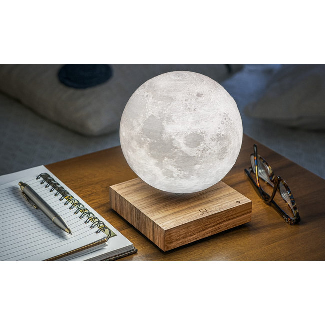 Gingko - Smart Moon Lamp - walnut