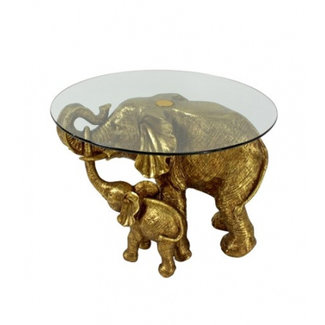 Werner Voß Werns Side Table Elephant Mali & Kisha - gold