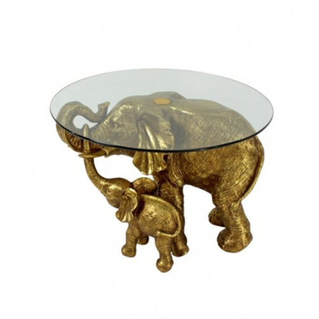 Werner Voß Werns Side Table Elephant Mali & Kisha - gold