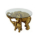 Werner Voß Side Table Elephant Mali & Kisha - gold