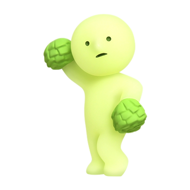 Smiski Glow in The Dark - Cheer Series