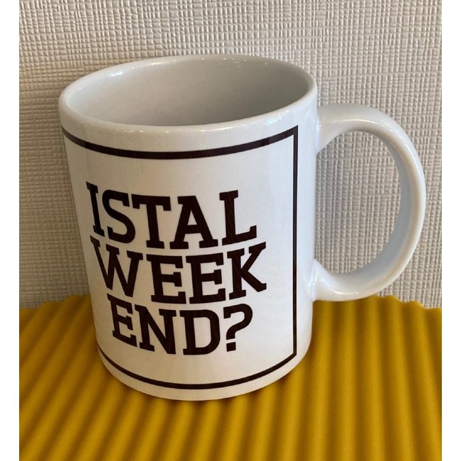 Urban Merch - Becher Istal Weekend?