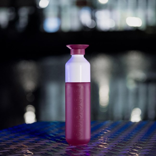 Wasserflasche Dopper Color - funky fuchsia