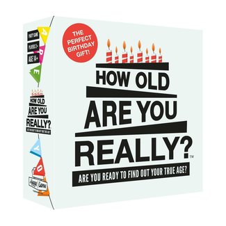 Hygge Games Party Game - How old are you really? - in het Engels