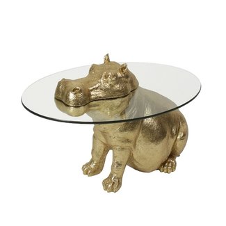Werns - Werner Voß Table d'Appoint Hippo Patty Potamus