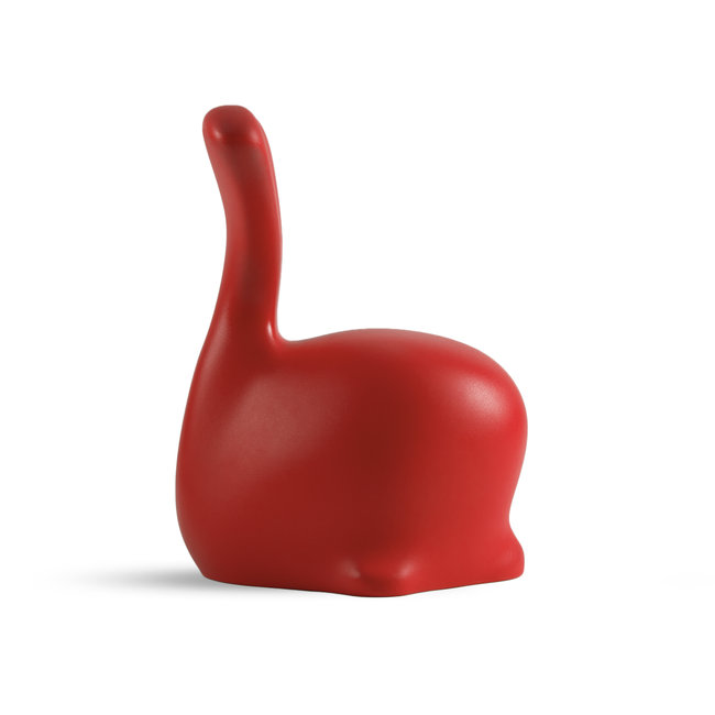 Werkwaardig - Kinderstoel - Kruk Walvis - rood - H 56 cm