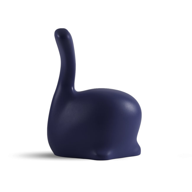 Werkwaardig - Kinderstuhl- Hocker Wal - marineblau - H 56 cm