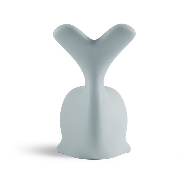 Werkwaardig - Kinderstuhl- Hocker Wal - babyblau - H 56 cm