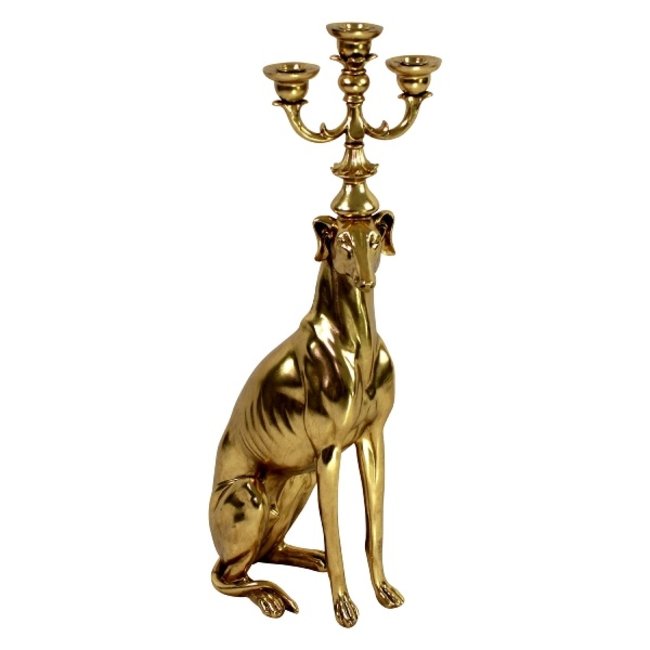 Werner Voß Werns Candlestick Statue Greyhound