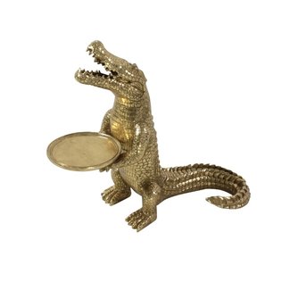 Werns - Werner Voß Statue Crocodile Morty with Serving Dish
