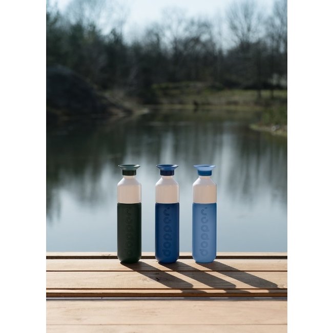 Wasserflasche Dopper Color - dark spring