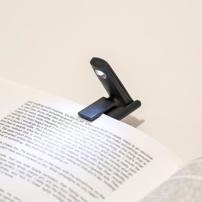 Kikkerland - Mini lampe de lecture pliable