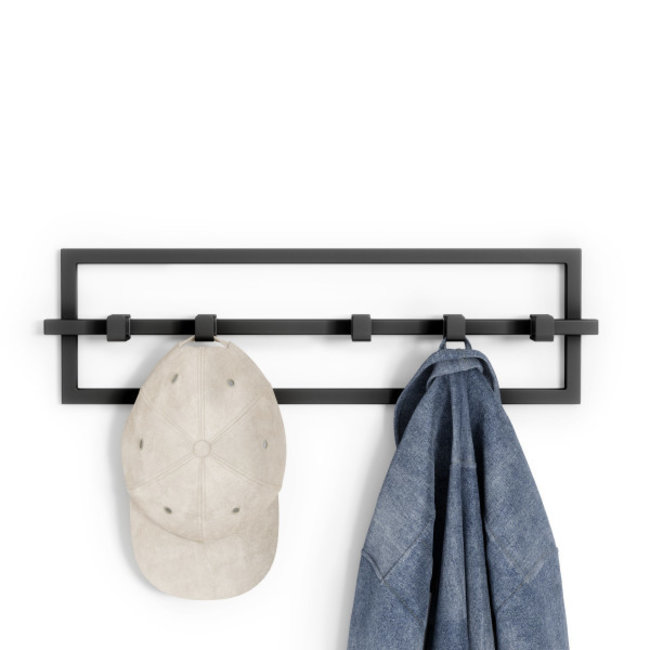 Umbra - Wall Coat Rack - Wall Hooks Cubiko 5 Hooks