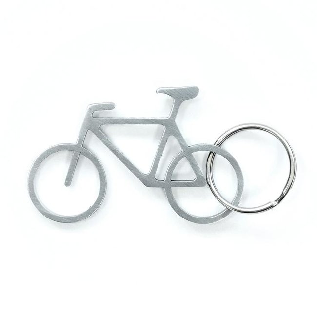 Kikkerland - Keyring Bottle Opener Bike