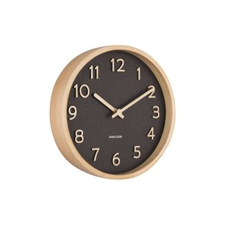 Karlsson Horloge Murale Pure Noir - small