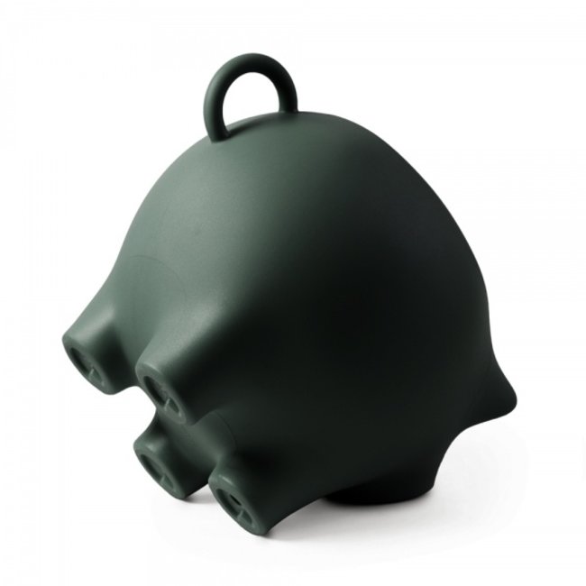 Werkwaardig - Kruk - Bijzettafel Varken - zeegroen