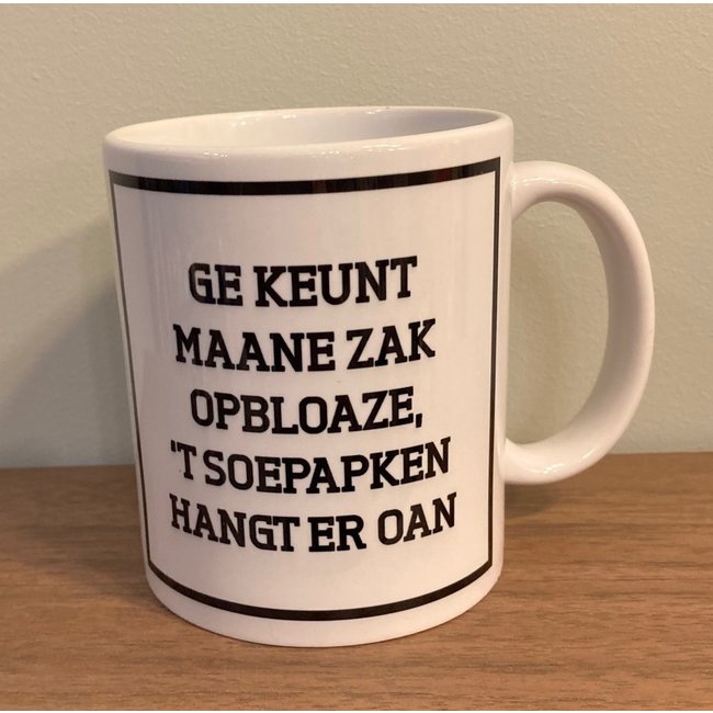 Urban Merch - Becher Ge keunt maane zak opbloaze