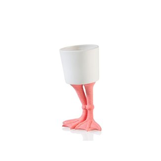 Bitten Planter Flamingo Feet - large