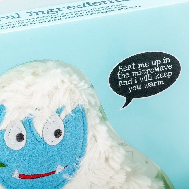 Bitten - Warming Pillow - Heatable Huggable Bigfoot - Yeti