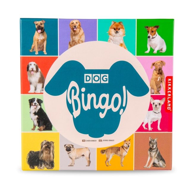 Kikkerland - Bingo Game Dog Bingo - in English