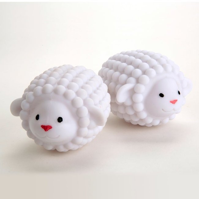 Kikkerland - Boules pour Sèche-Linge Agneau - lot de 2 Dryer Buddies