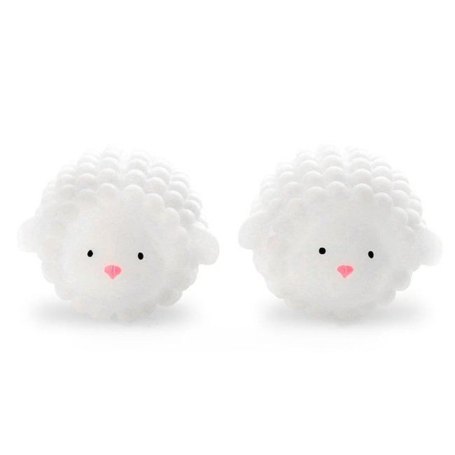 Kikkerland - Tumble Dryer Balls Lamb - set of 2 Dryer Buddies