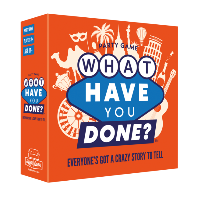 Hygge Games - Party Game - What have you done?  - en anglais