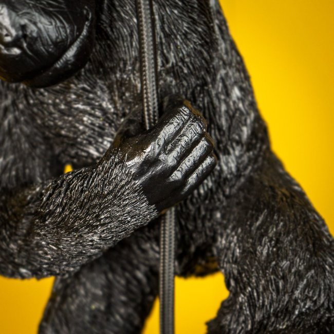 Werner Voß Werns - Hanglamp - Dierenlamp Aap Chip - zwart