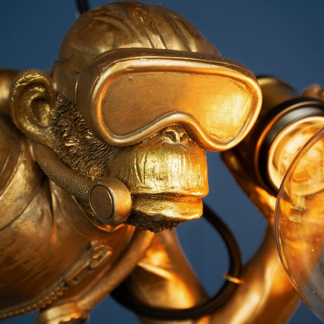 Werner Voß Werns - Pendant Lamp - Animal Lamp Diver Monkey Dave