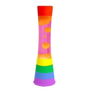 Fisura Lava Lamp - regenboog