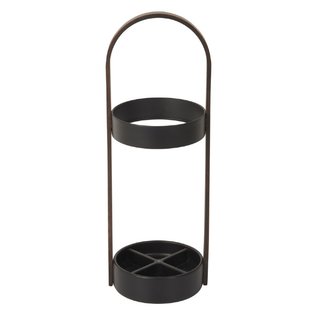 Umbra Umbrella Stand Bellwood - black/walnut