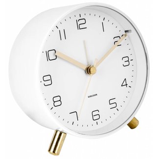 Karlsson Alarm Clock Lofty - white