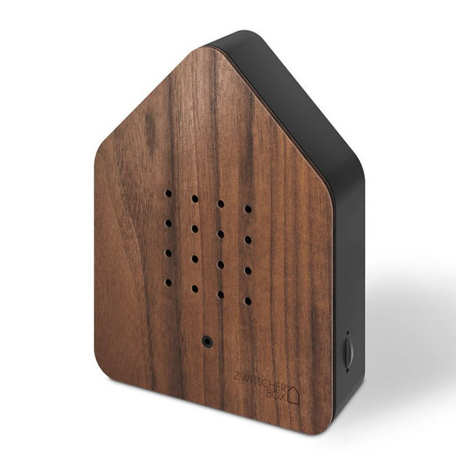 Relaxound - Zwitscherbox Twitter Box Motion Detector - Bird Sounds - walnut/black