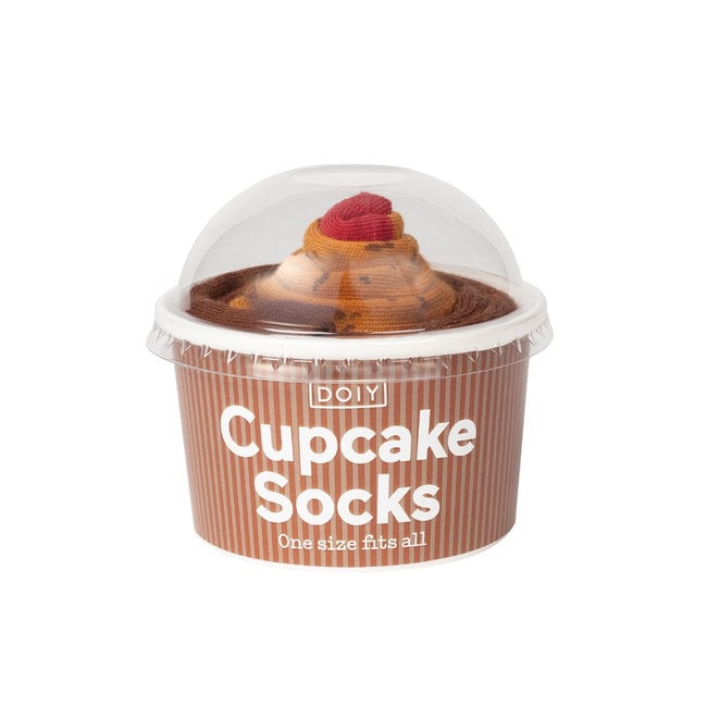 Eat My Socks Sokken Chokolade Cupcake