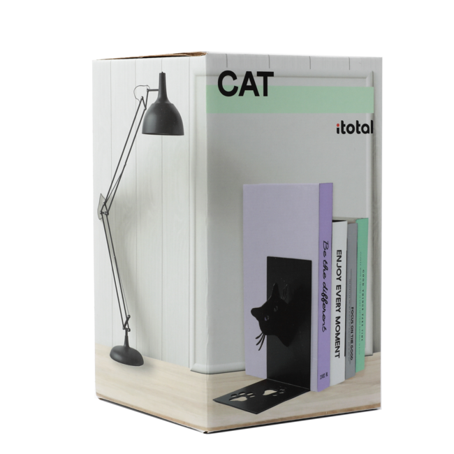 i-total - Serre-Livres Chat