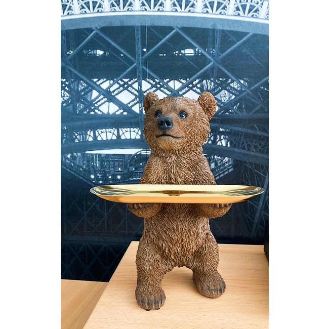 Kare Design - Beeld Butler Beer - H 35 cm