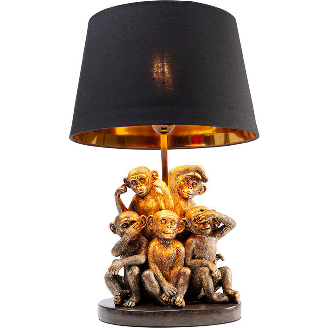 Kare Design - Table Lamp - Animal Lamp 5 Monkeys