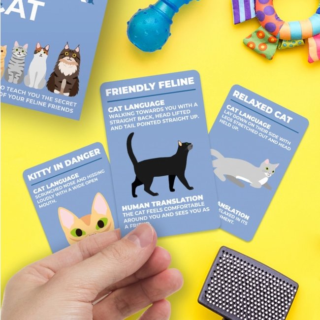 Gift Republic - Set de Cartes How To Speak Cat
