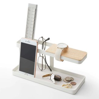 Yamazaki  Desk Organizer - white