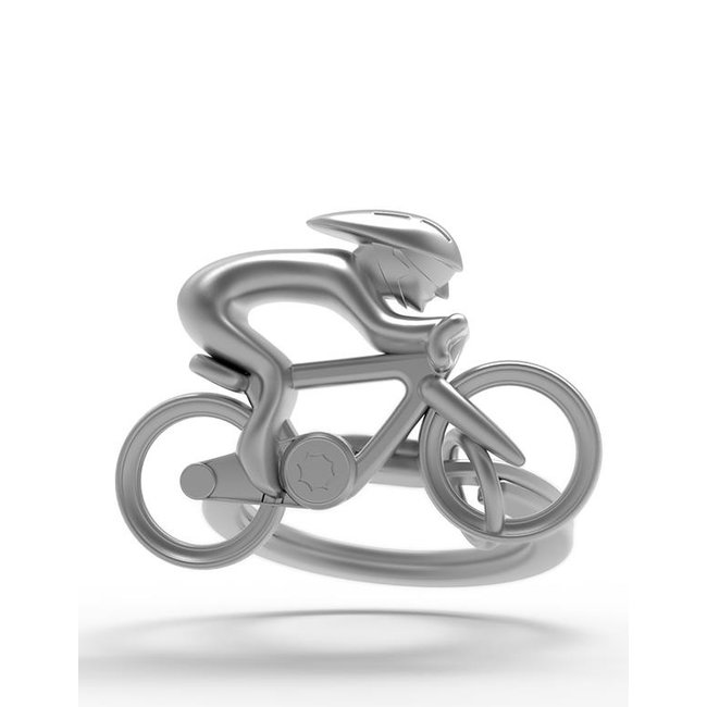 Chocli Metalmorphose Schlüsselanhänger Radfahrer