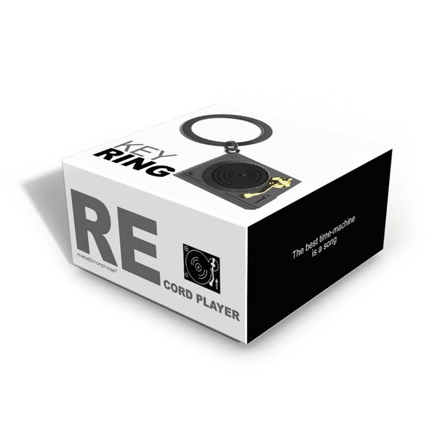 Metalmorphose Keyring - Key Fob - Record Player
