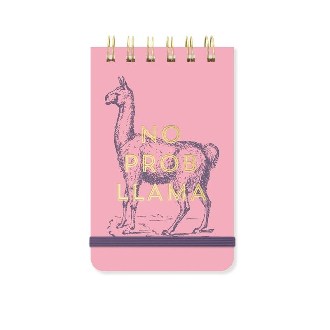 Designworks Ink - Pocket Notebook - Purse Notes No Prob Llama (Vintage Sass Collection)