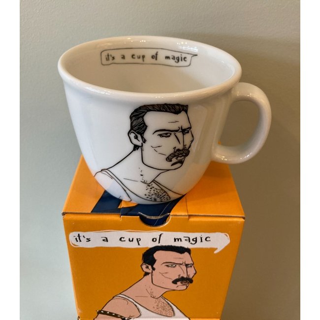 PolonaPolona - Mug Freddie The Mercurial Champion - Rock and Roll Collection