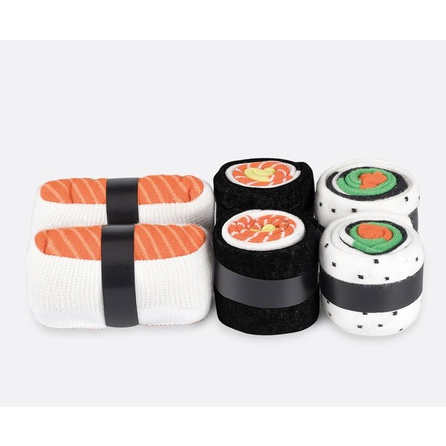 Eat My Socks - Chaussettes Sushi Box - ensemble de 3 paires