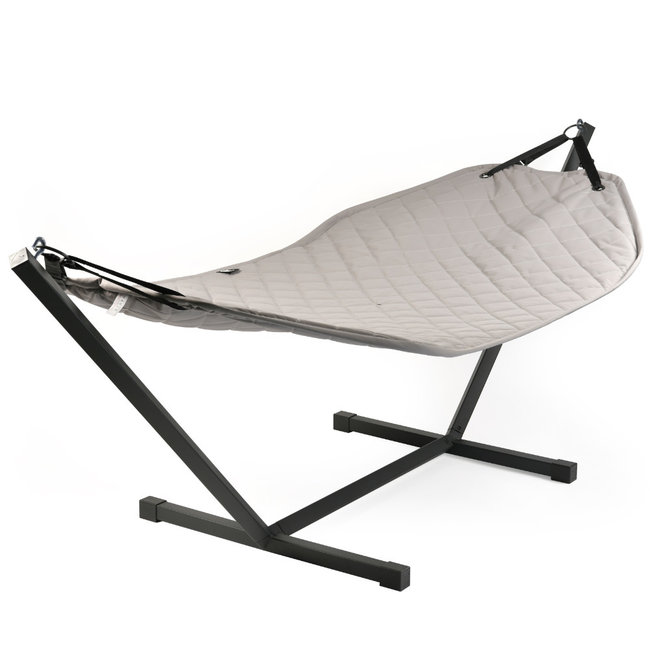 Extreme Lounging - Hängematte B-Hammock Satz - silbergrau