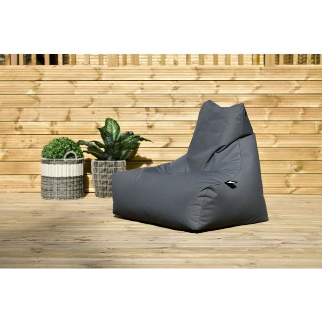 Extreme Lounging - Zitzak B-Bag Mighty-B - outdoor grijs