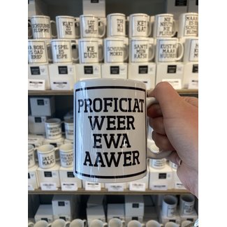 Urban Merch Beker Proficiat weer ewa aawer