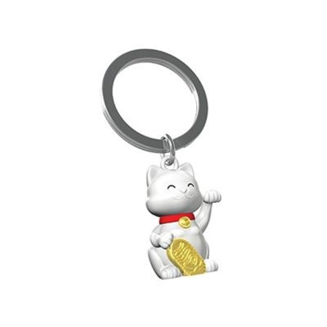 Metalmorphose Keyring - Key Fob - Lucky Cat