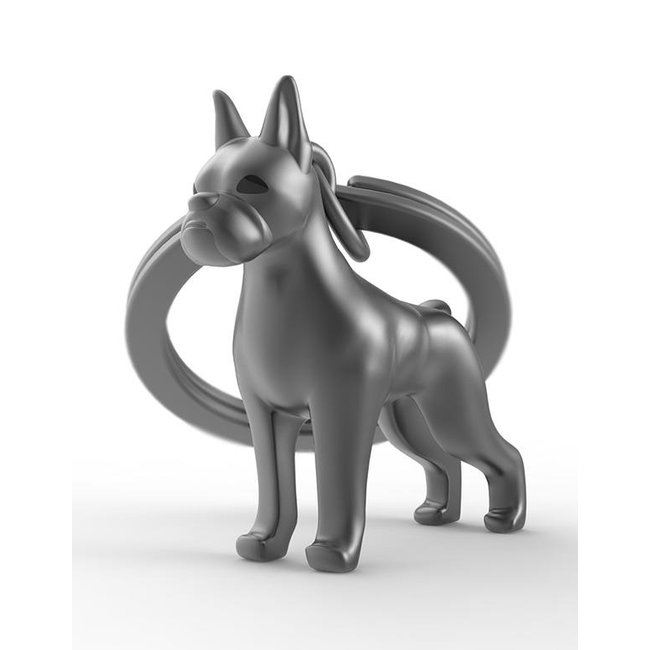 Metalmorphose - Porte-Clés Chien Boxer